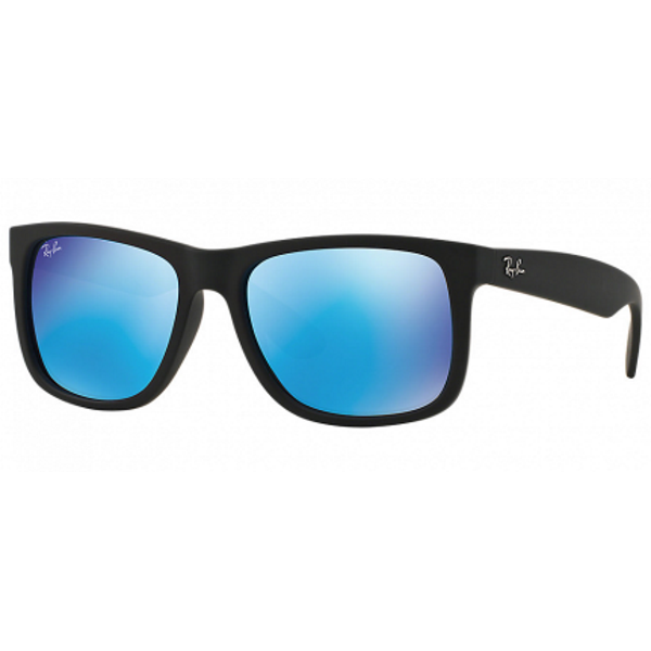 rayban-justin-4165-espejo-azul-negro-mate