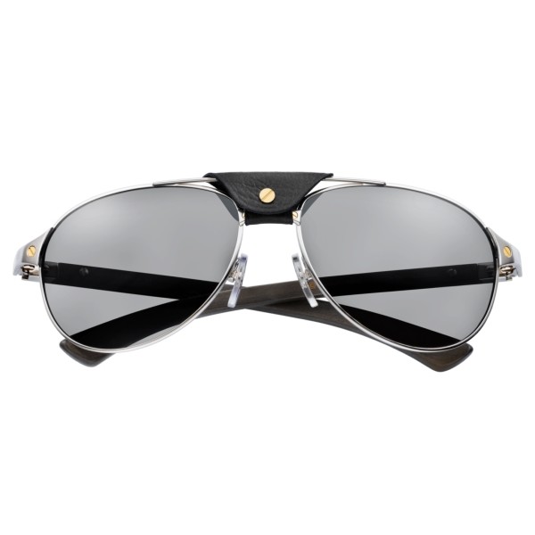 Cartier-Santos-T8200864-silver-wood-front