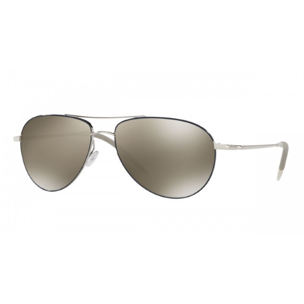 oliver-peoples-benedict-enamel-silver-navy-ov1002s