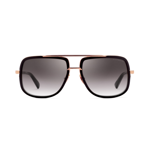 Dita-Mach-One-2030-L-BLK-RGD-black-rose-gold-front