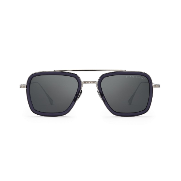 Gafas de sol Dita FLIGHT 6 de color azul y dorado